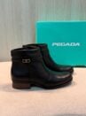 bota pegada feminina preta cano curto conforto premium