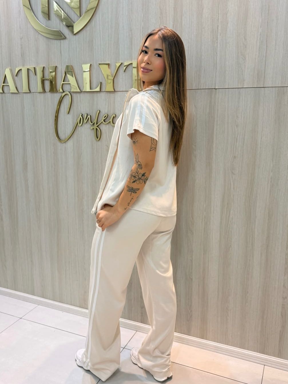 conjunto comfy bege feminino conjunto comfy bege feminino