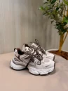 tênis via marte feminino casual chunky branco e marrom